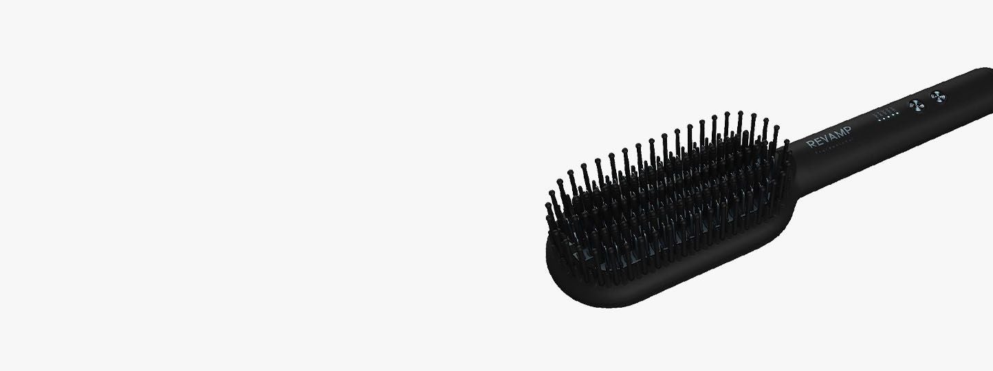 Hair straightener brush boots best sale