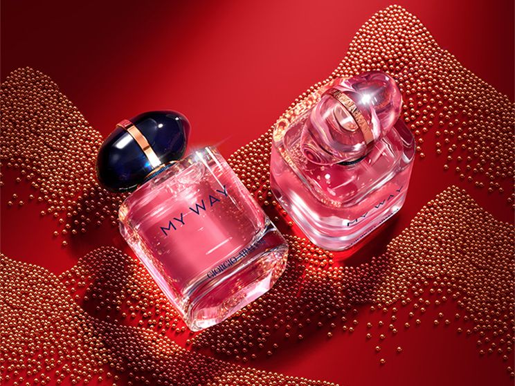 Armani gold perfume boots discount