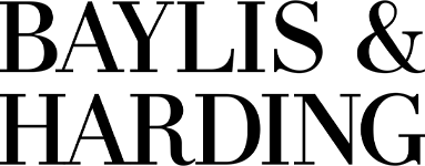 Baylis & Harding logo in black