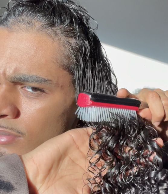 Denman curly hair brush deals