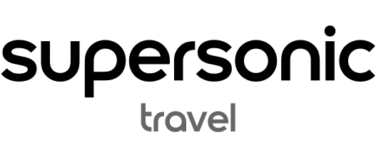 Supersonic travel logo