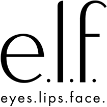 e.l.f logo in black