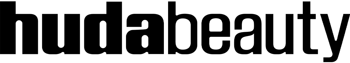 Huda Beauty logo in black