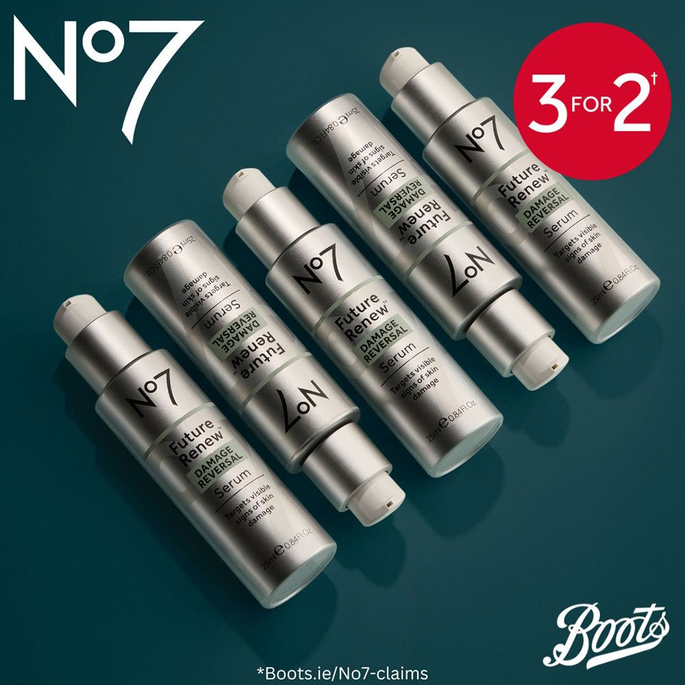 Boots no7 3 2025 for 2 offer ends