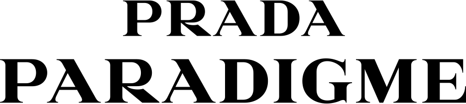 Prada logo in black