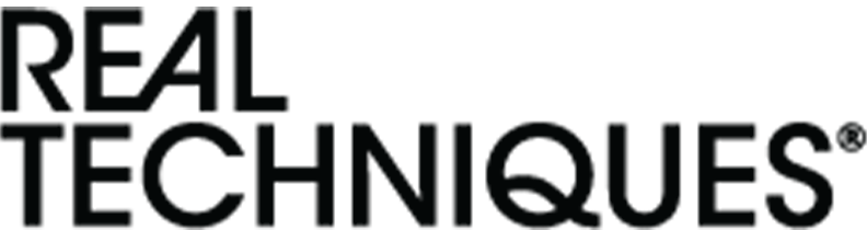 Real Techniques logo in black