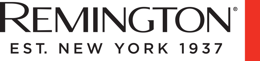 Remington logo in black and red